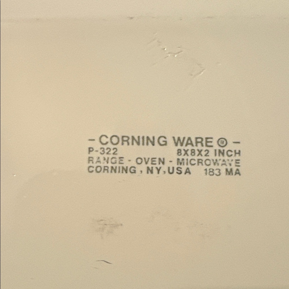 Vintage Corning Ware Spice of Life L’Echalote P-322 Casserole Brownie Pan - Picture 5 of 5